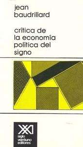 Crítica de la economía política del signo