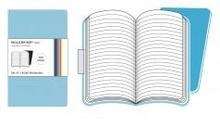Moleskine Volant -XL- Ruled Sky Blue Notebook
