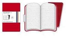 Moleskine Volant -XL- Ruled Red Notebook