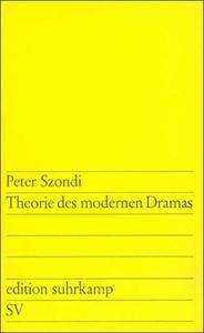 Theorie des modernen Dramas 1880-1950