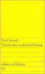 Theorie des modernen Dramas 1880-1950