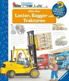 Alles über Laster, Bagger und Traktoren