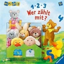 1, 2, 3 ... Wer zählt mit?, mit 5 Fingerpuppen