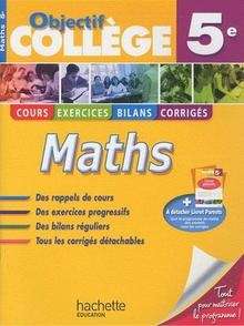 Objectif Collège - Mathématiques - 5ème