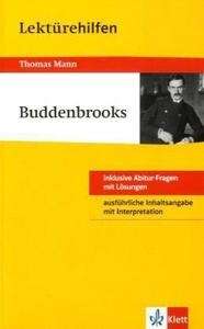 Lektürehilfen Thomas Mann 'Buddenbrooks'