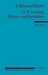 Lektüreschlüssel G.E. Lessing "Minna von Barnhelm"
