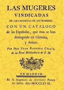 Las mujeres vindicadas de las calumnias de los hombres