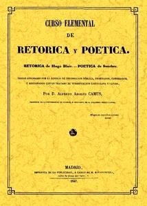 Curso elemental de retórica y poética