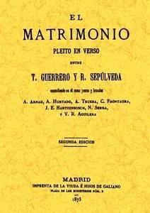 El matrimonio, pleito en verso