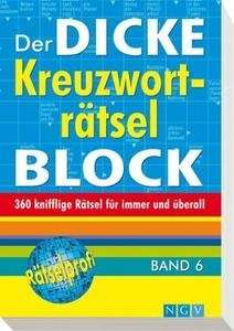 Der dicke Kreuzworträtsel-Block