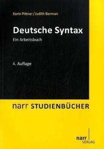 Deutsche Syntax. Ein Arbeitsbuch