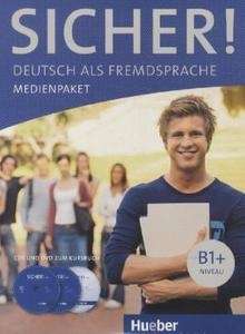 Sicher B1 +. Medienpaket DVD und 2-Audio-CDs zum Kursbuch