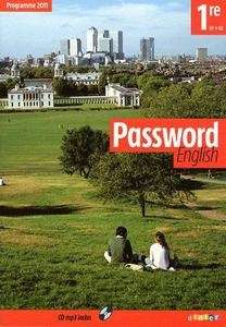 Password English - 1ère (avec 1 CD audio MP3) - ed. 2011