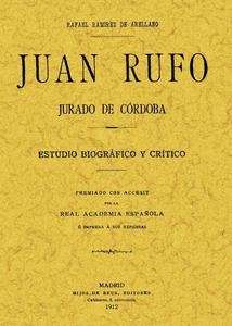 Juan Rufo, jurado de Córdoba