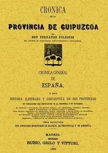 Crónica de la provincia de Guipúzcoa