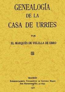 Genealogía Casa Urríes