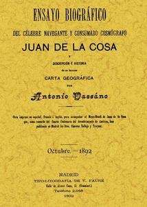 Ensayo biográfico de Juan de la Cosa
