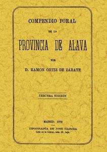 Compendio foral de la provincia de Álava