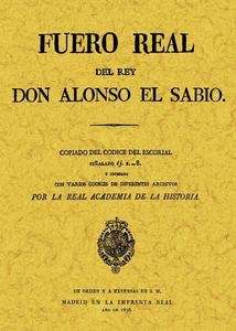 Fuero Real del rey Don Alonso el Sabio