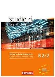 Studio de B2/2 Arbeitsheft "Trainieren und Testen"