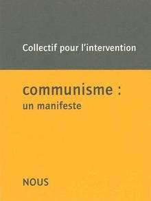 Communisme : un manifeste