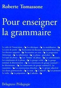 Pour enseigner la grammaire
