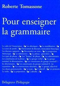 Pour enseigner la grammaire