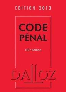 Code Pénal 2013