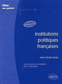 Institutions politiques françaises