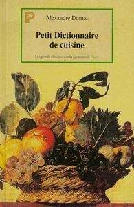 Petit dictionnaire de cuisine