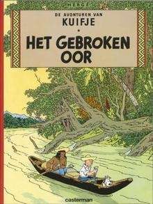 Tintin. Kuifje . Het gebroken Oor (Neerlandés)