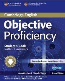 Objective Proficiency Student's Book w/o Answers (2013)