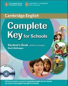 Complete Key for Schools Student's Book without Answers w/ CD-ROM