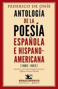 Antología de la poesía española e Hispanoamericana (1882-1932)