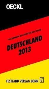 Taschenbuch des Öffentlichen Lebens, Deutschland 2013