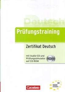 Prüfungstraining Zertifikat Deutsch (Prüfungssimulator)+ CD y CD ROM