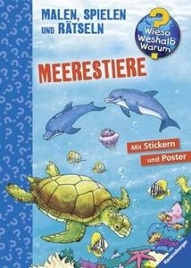 Meerestiere, Malbuch