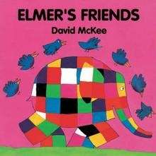 Elmer's Friends   board book