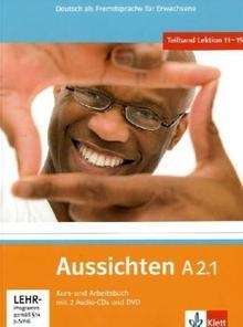 Aussichten Kurs- und Arbeitsbuch  A2.1 + 2 Audio CDs + DVD