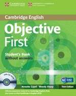 Objective First (FCE)  for Schools Pack (Student's Book and Practice Test Booklet without Answers with Audio CD)