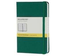 Moleskine Classic -P- Squared oxide green Notebook