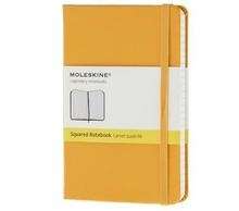 Moleskine Classic -P- Squared Orange Yellow Notebook