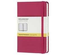 Moleskine Classic -P- Squared Magenta Notebook
