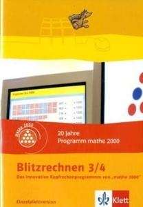 Blitzrechnen, 3./4. Schuljahr, 1 CD-ROM