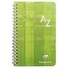 Cuaderno Cahier Spirale AZ  75 x 120 50 Hojas