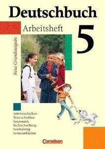 Deutschbuch 5. Schuljahr Arbeitsheft mit Lösungen