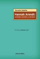 Hannah Arendt: sentido común y verdad