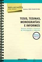 Tesis, tesinas, monografías e informes