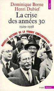 La crise des années 30, 1929-1938