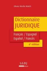 Dictionnaire juridique espagnol/français - español/francés